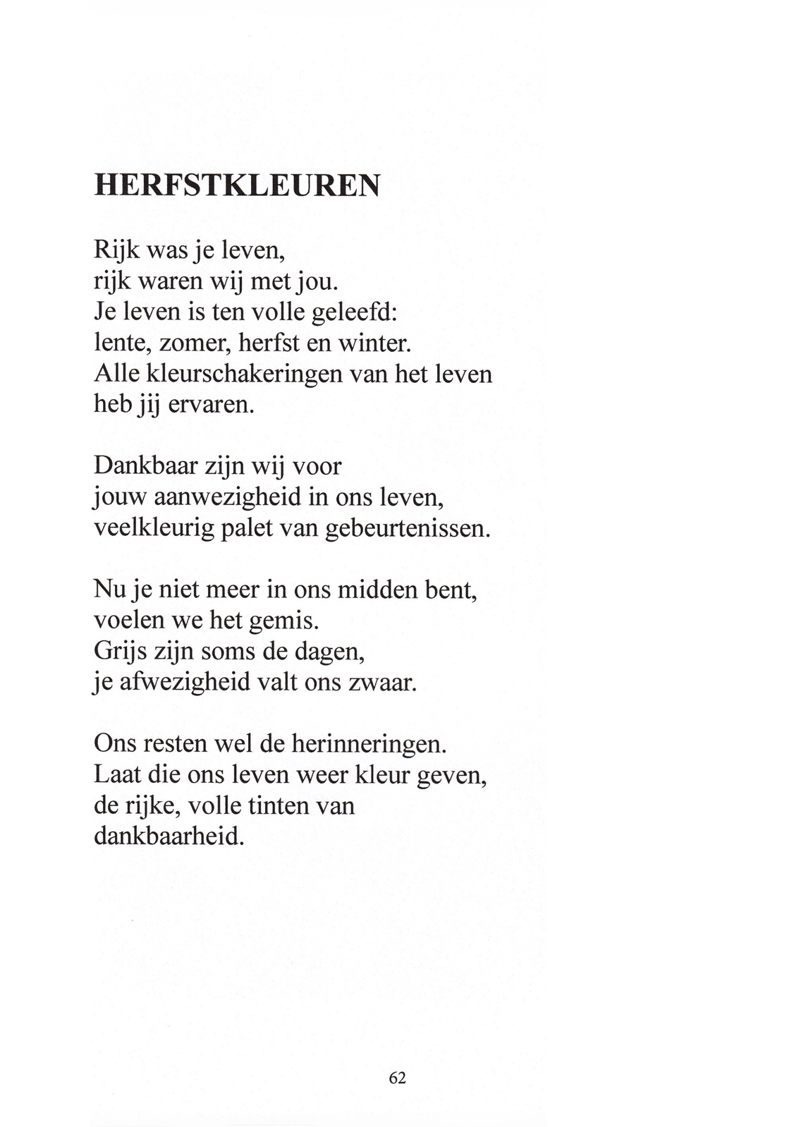 herfstkleuren